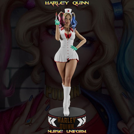 T00249-Harley Quinn in Nurse Outfit-DC